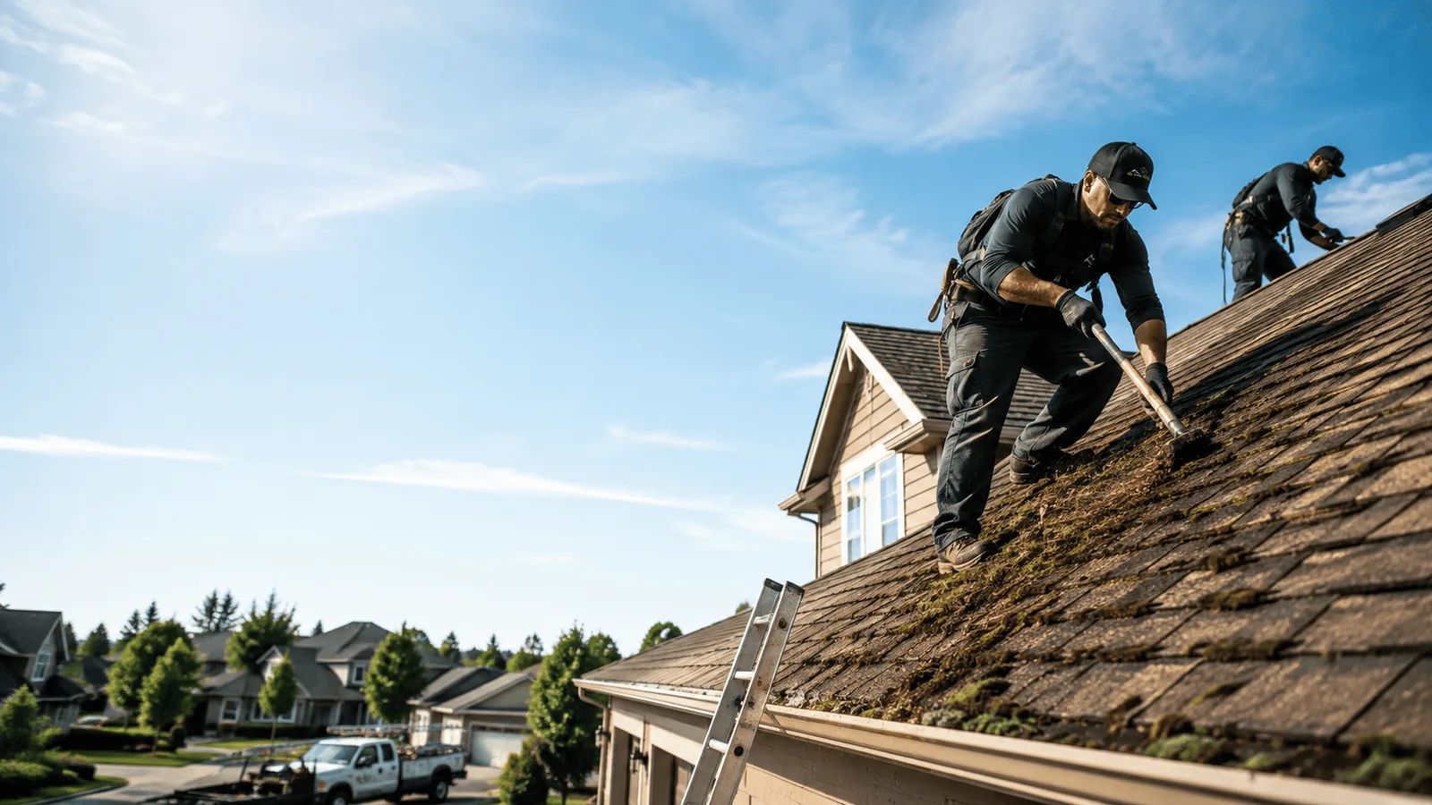 Roof Moss Removal in Cedar Bluff, VA near me